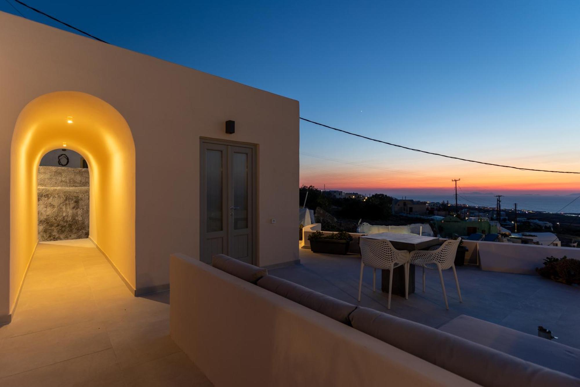 Elysian Santorini Villa Oía Dış mekan fotoğraf